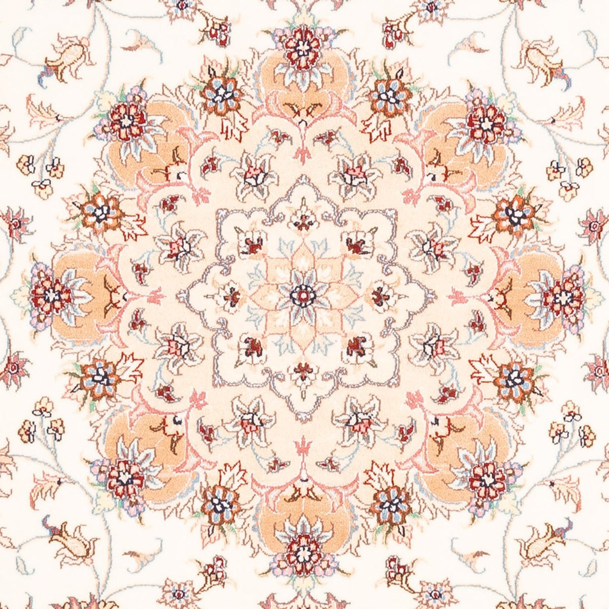 Persisk tæppe - Tabriz - 200 x 150 cm - creme