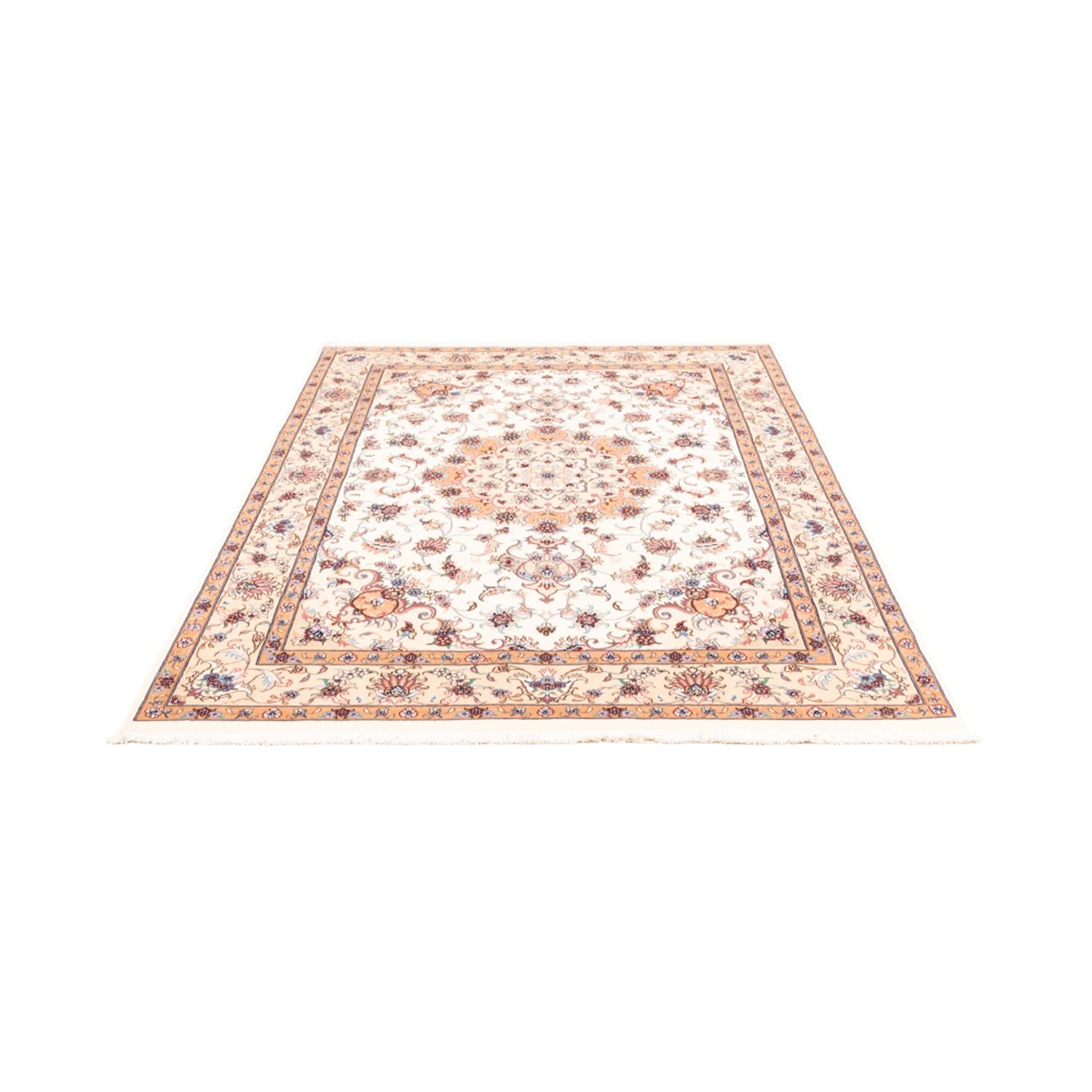 Persisk tæppe - Tabriz - 200 x 150 cm - creme