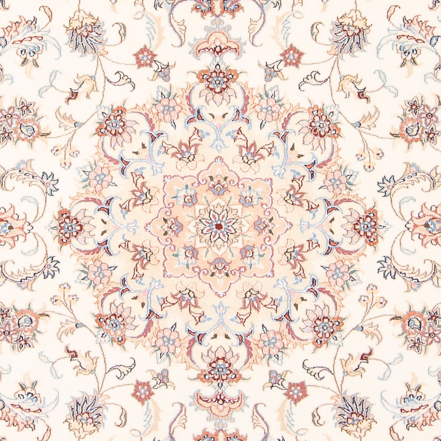 Persisk tæppe - Tabriz - Royal - 200 x 147 cm - creme