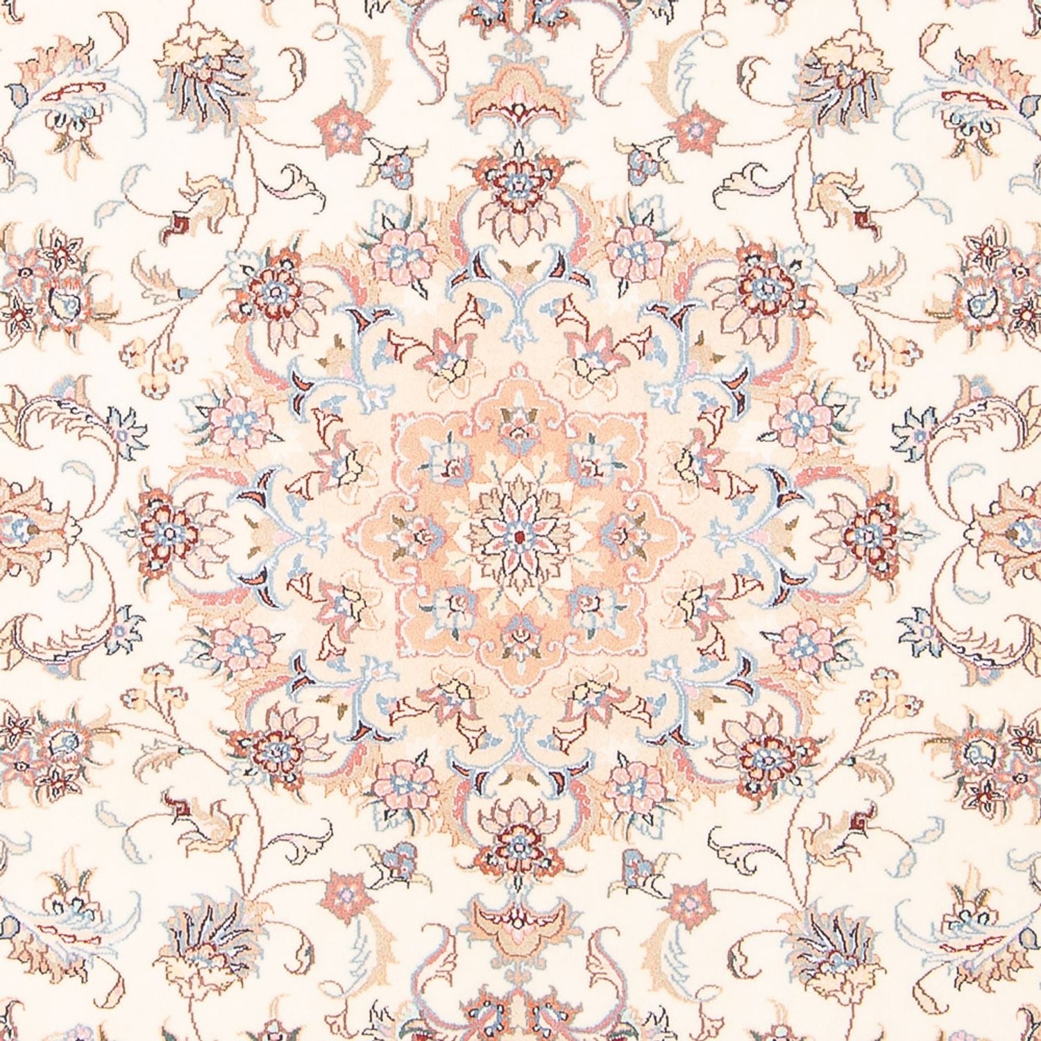 Persisk tæppe - Tabriz - Royal - 195 x 147 cm - creme