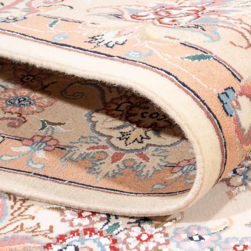 Persisk tæppe - Tabriz - Royal - 195 x 147 cm - creme