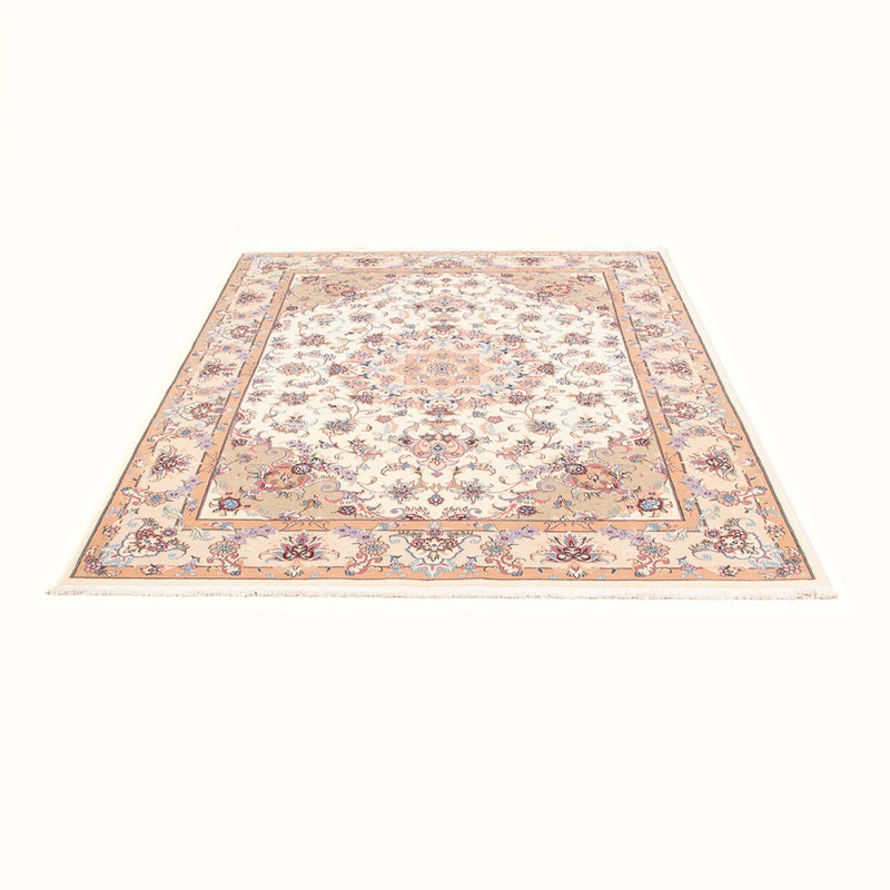 Persisk tæppe - Tabriz - Royal - 195 x 147 cm - creme