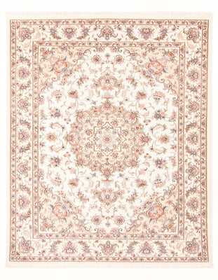 Persisk tæppe - Tabriz - Royal - 197 x 152 cm - creme