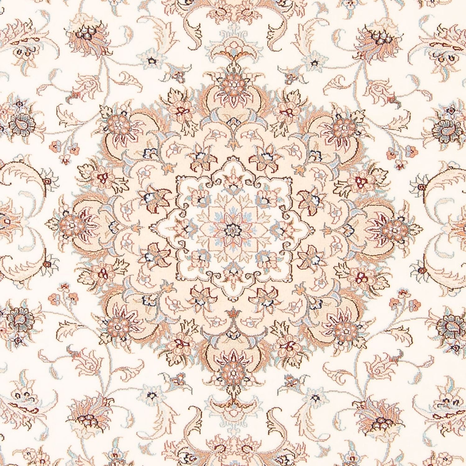 Persisk tæppe - Tabriz - Royal - 197 x 152 cm - creme