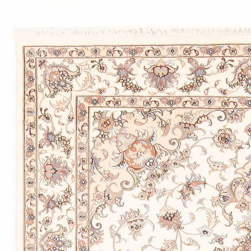 Persisk tæppe - Tabriz - Royal - 197 x 152 cm - creme