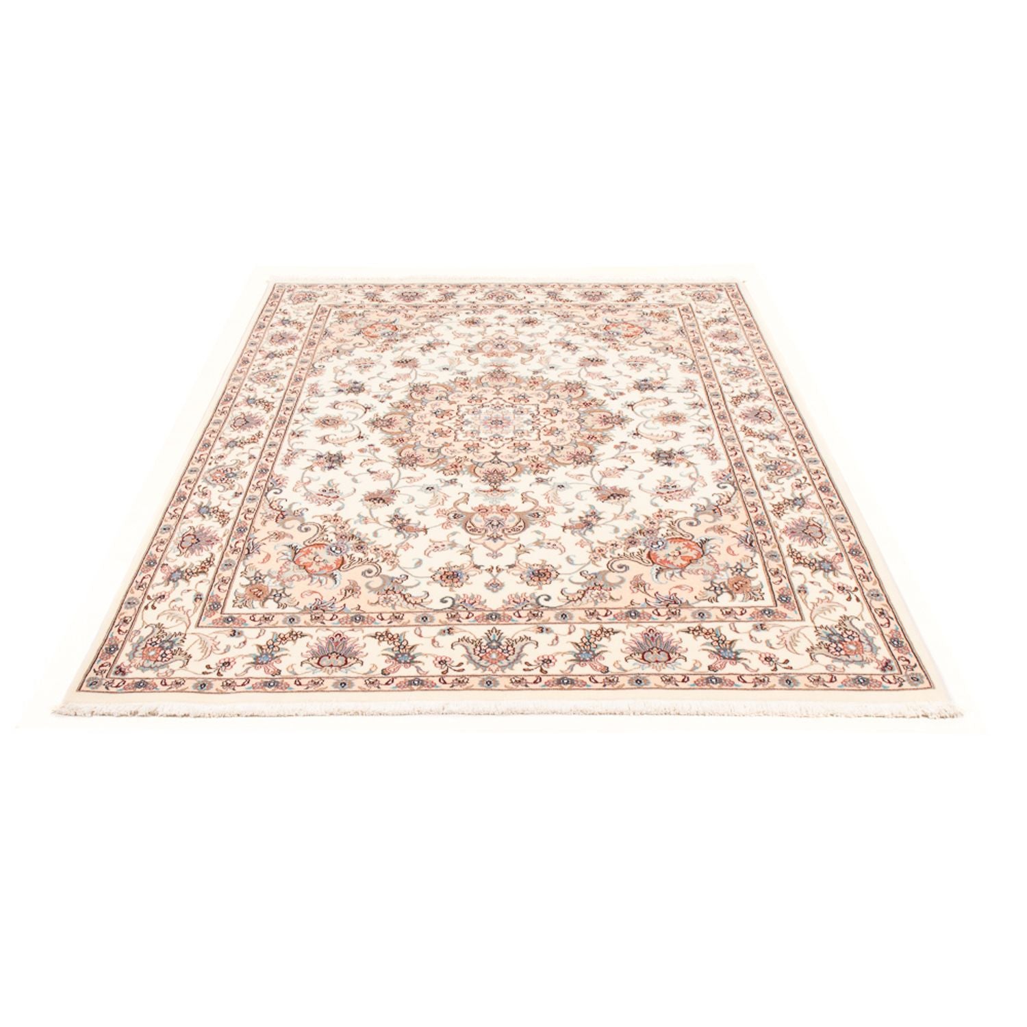 Persisk tæppe - Tabriz - Royal - 197 x 152 cm - creme