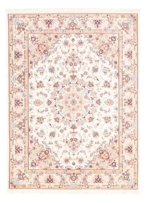 Persisk tæppe - Tabriz - 202 x 150 cm - creme