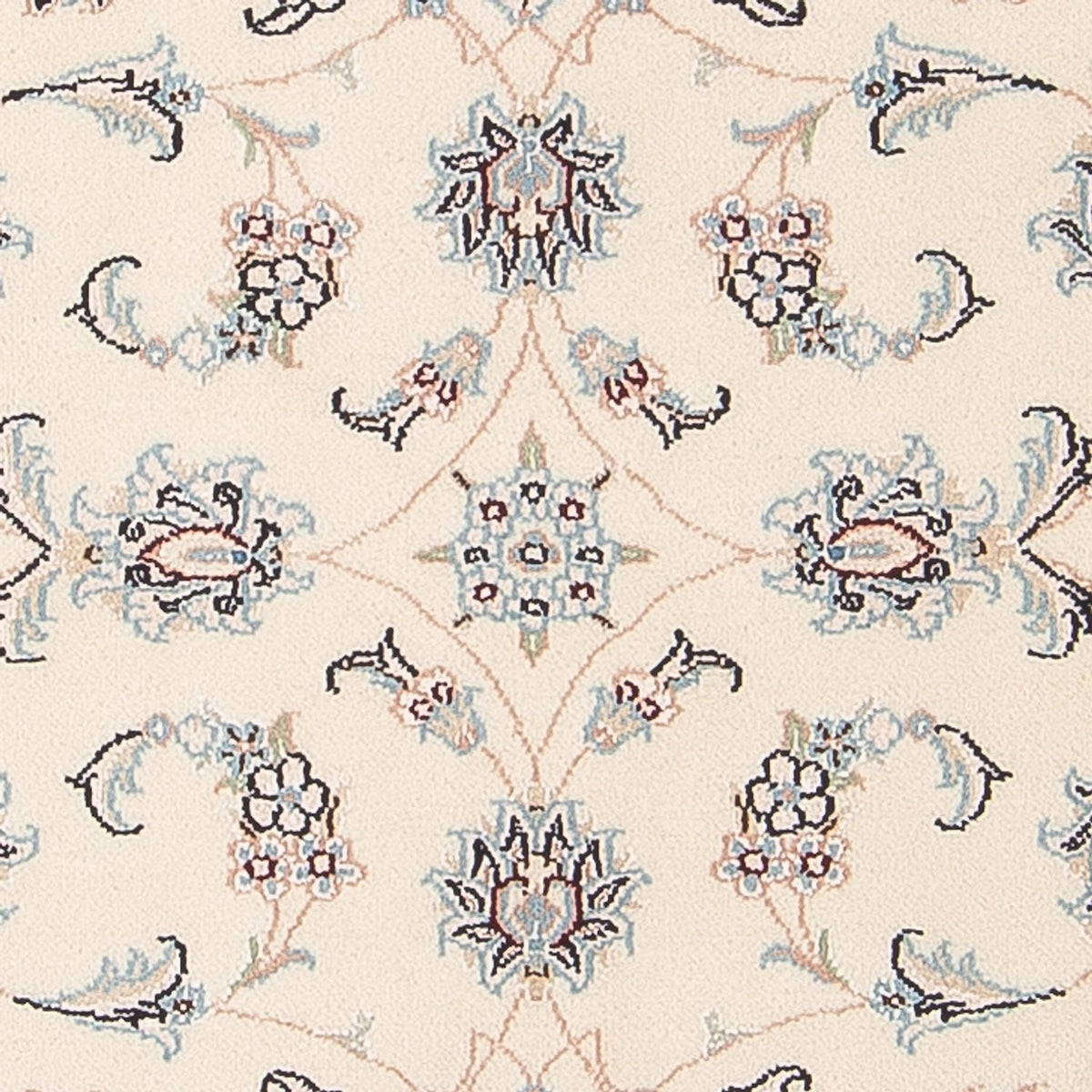 Persisk tæppe - Nain - Premium - 108 x 80 cm - creme