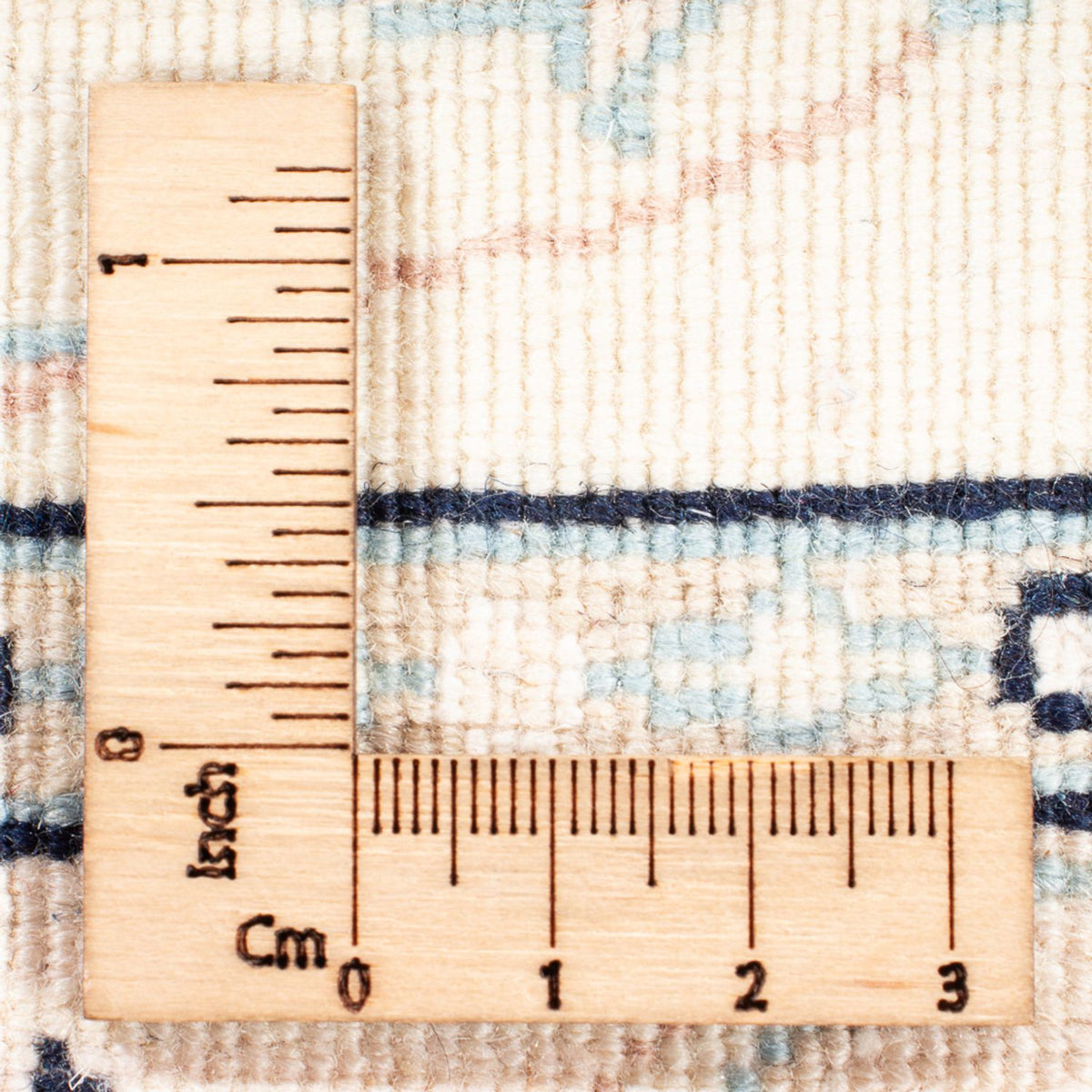 Persisk tæppe - Nain - Premium - 108 x 80 cm - creme