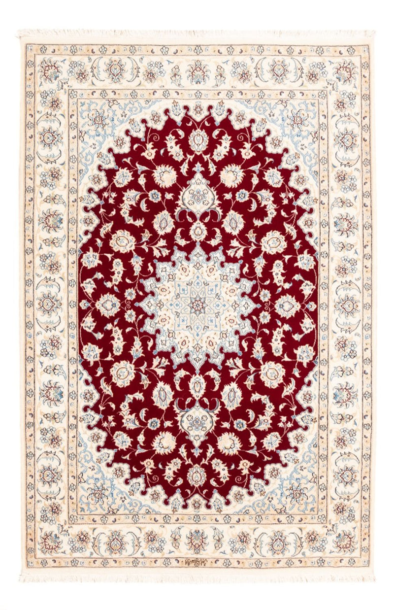 Persisk tæppe - Nain - Premium - 176 x 119 cm - rød