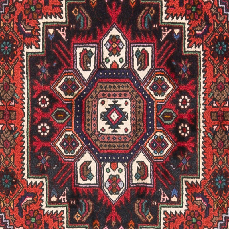 Persisk tæppe - Nomadisk - 127 x 83 cm - rød