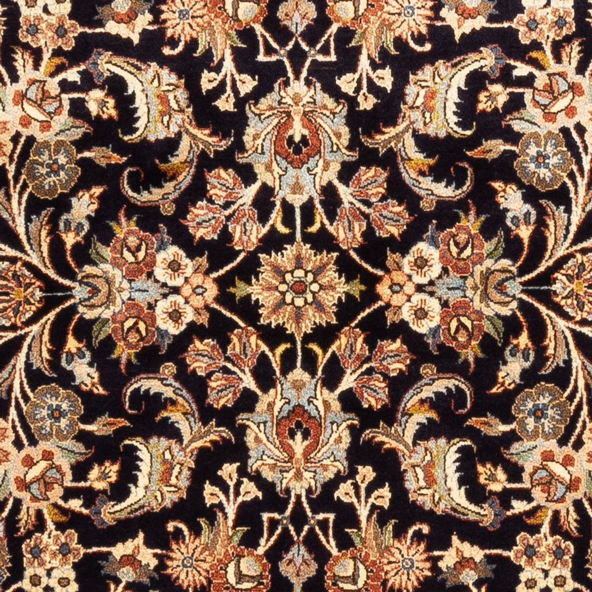 Persisk tæppe - Classic firkantet  - 217 x 196 cm - mørk beige