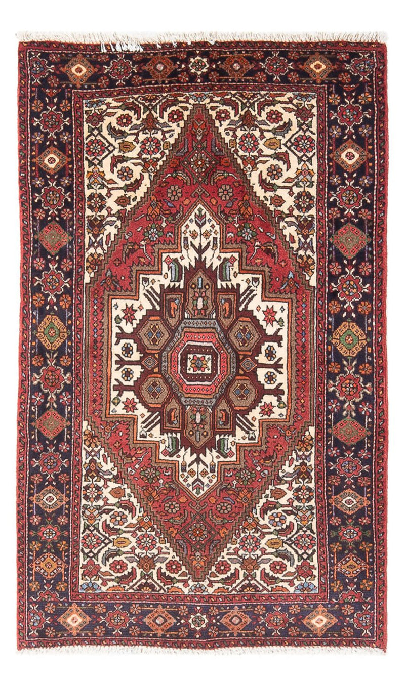 Persisk tæppe - Nomadisk - 123 x 80 cm - creme