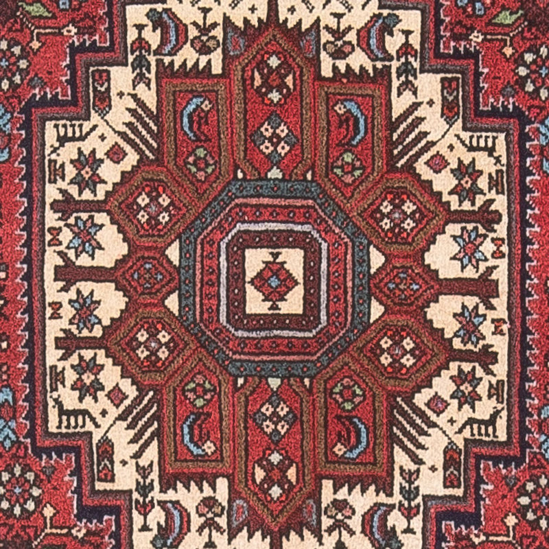 Persisk tæppe - Nomadisk - 119 x 80 cm - creme