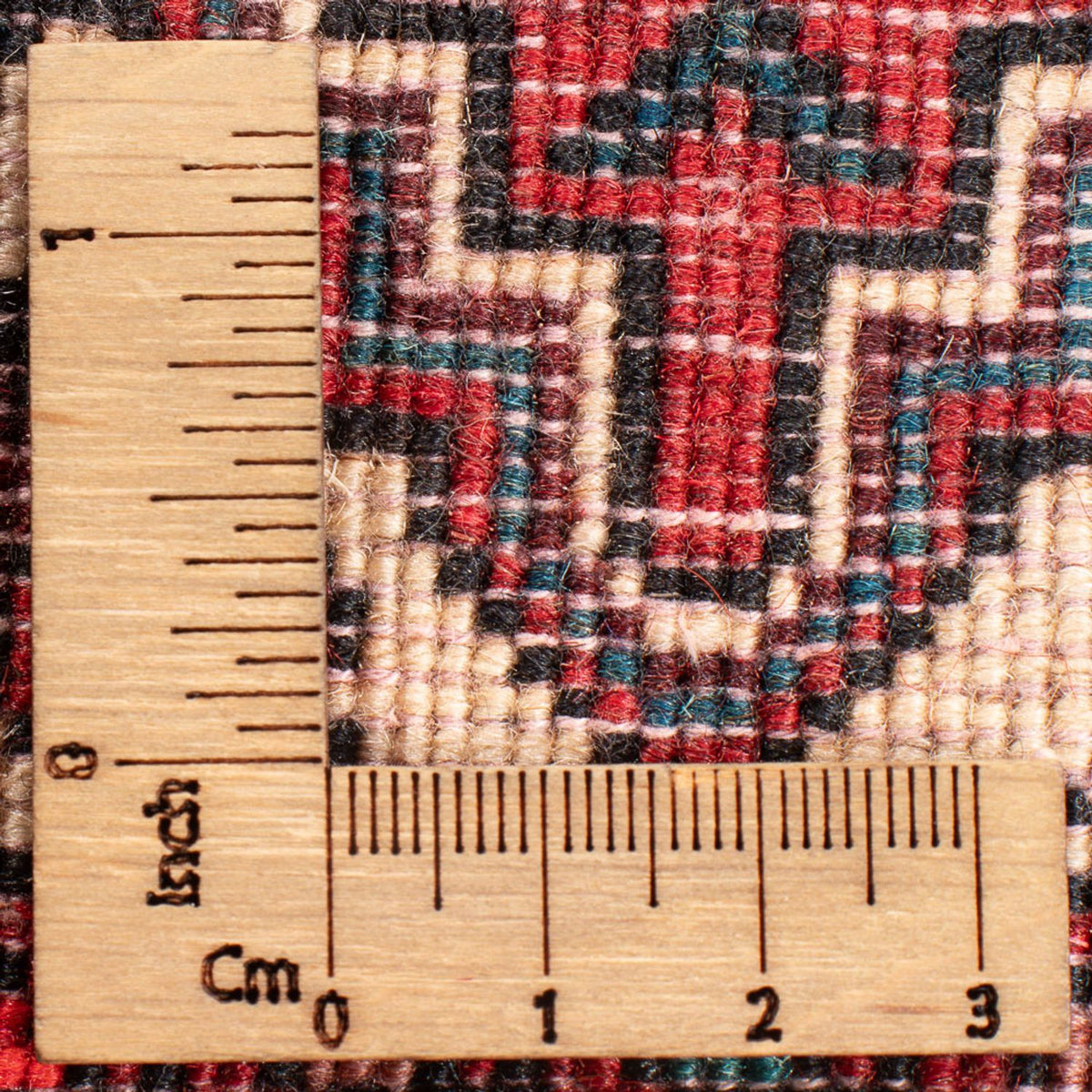 Persisk tæppe - Nomadisk - 119 x 80 cm - creme