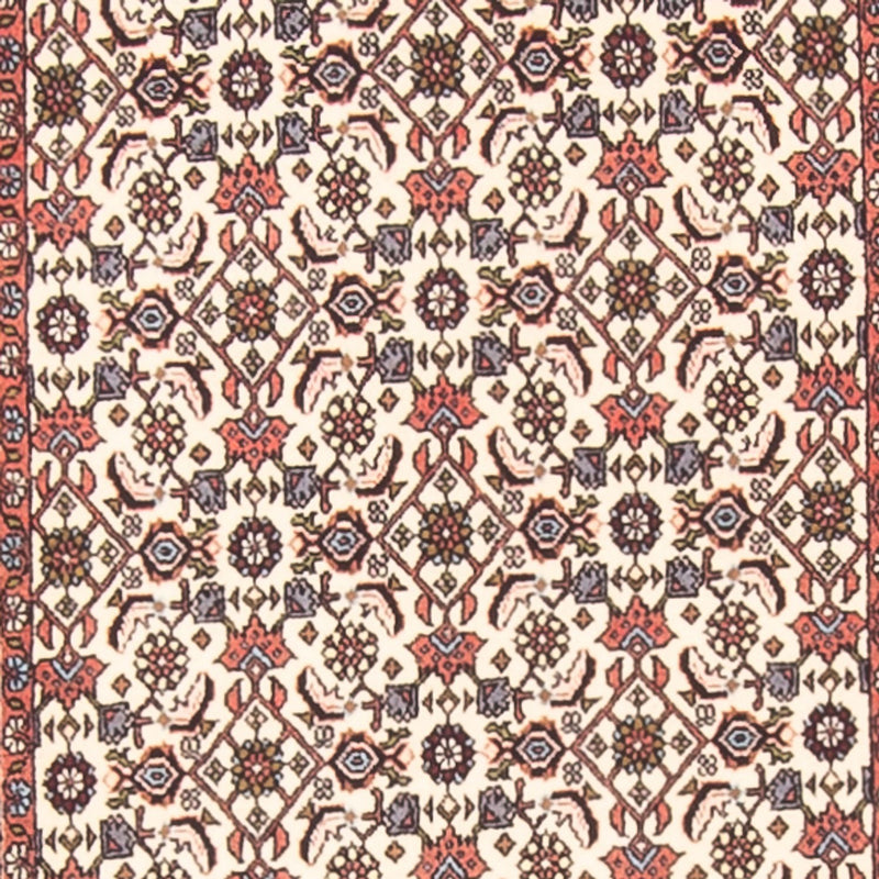 Løber Persisk tæppe - Bijar - 383 x 85 cm - creme