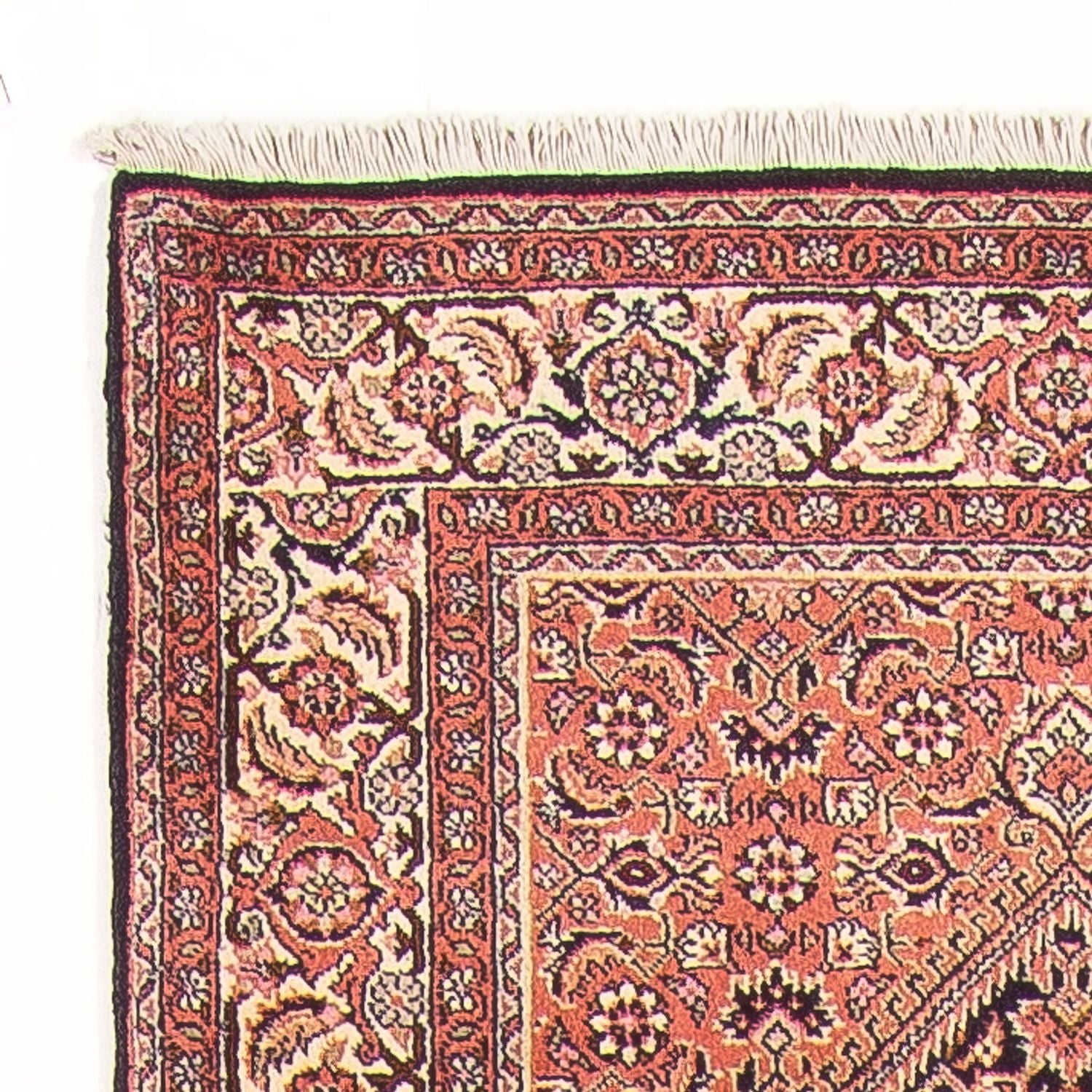 Løber Persisk tæppe - Bijar - 381 x 89 cm - rød