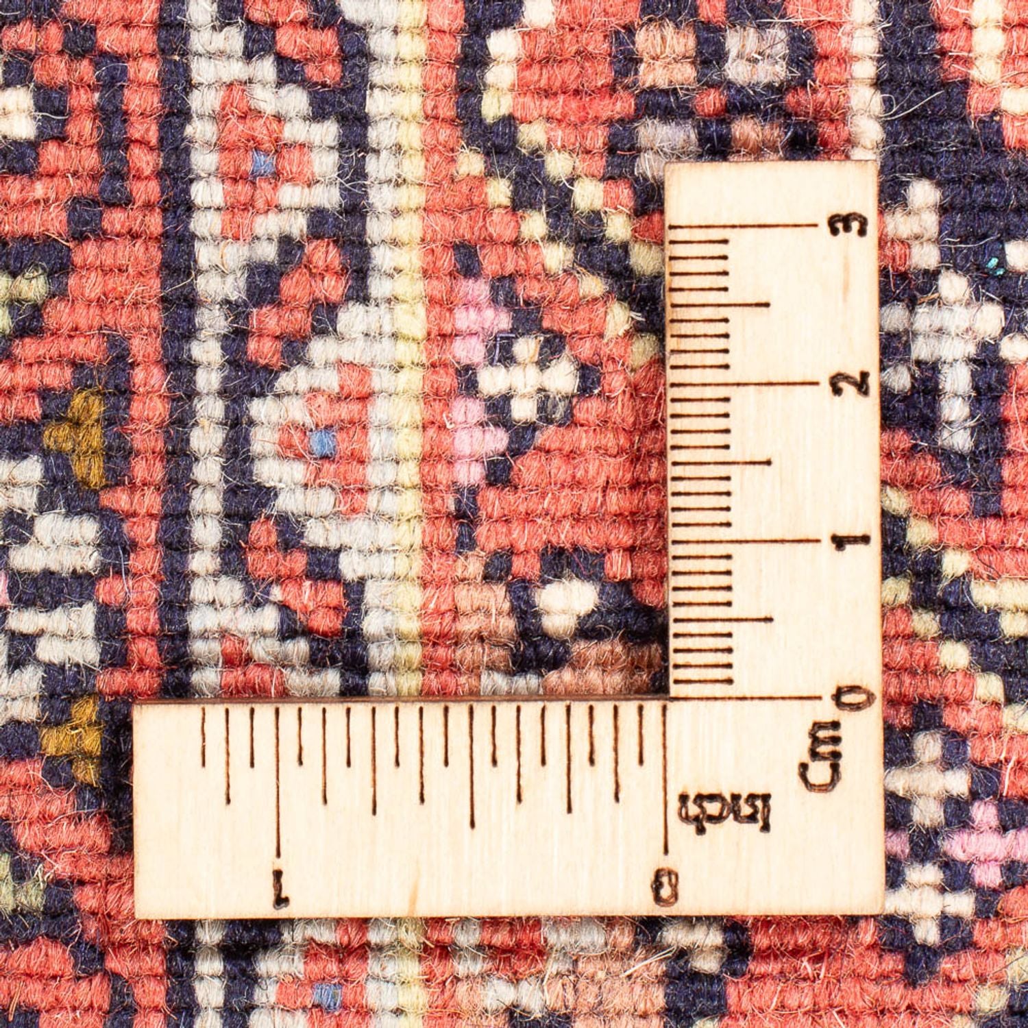 Løber Persisk tæppe - Bijar - 381 x 89 cm - rød