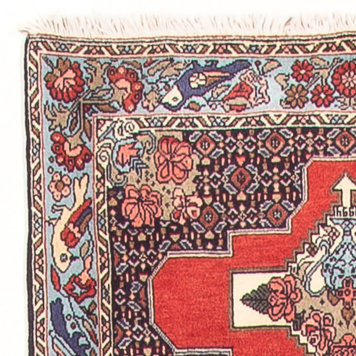 Løber Persisk tæppe - Classic - 378 x 89 cm - rød