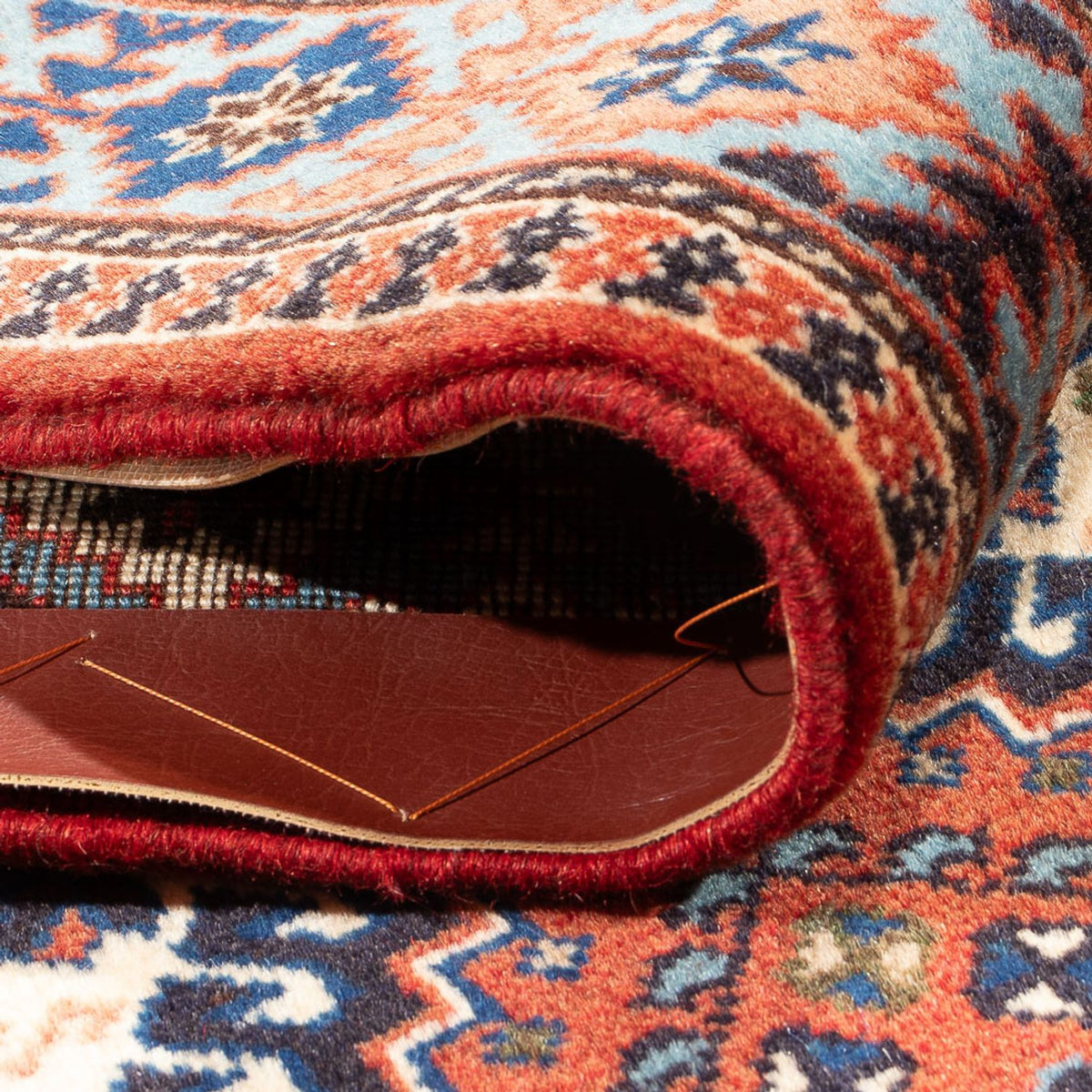 Løber Persisk tæppe - Nomadisk - 398 x 82 cm - creme