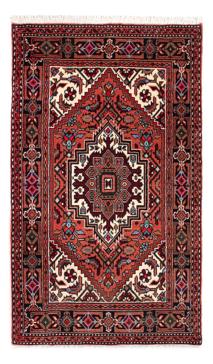Persisk tæppe - Nomadisk - 90 x 54 cm - rød