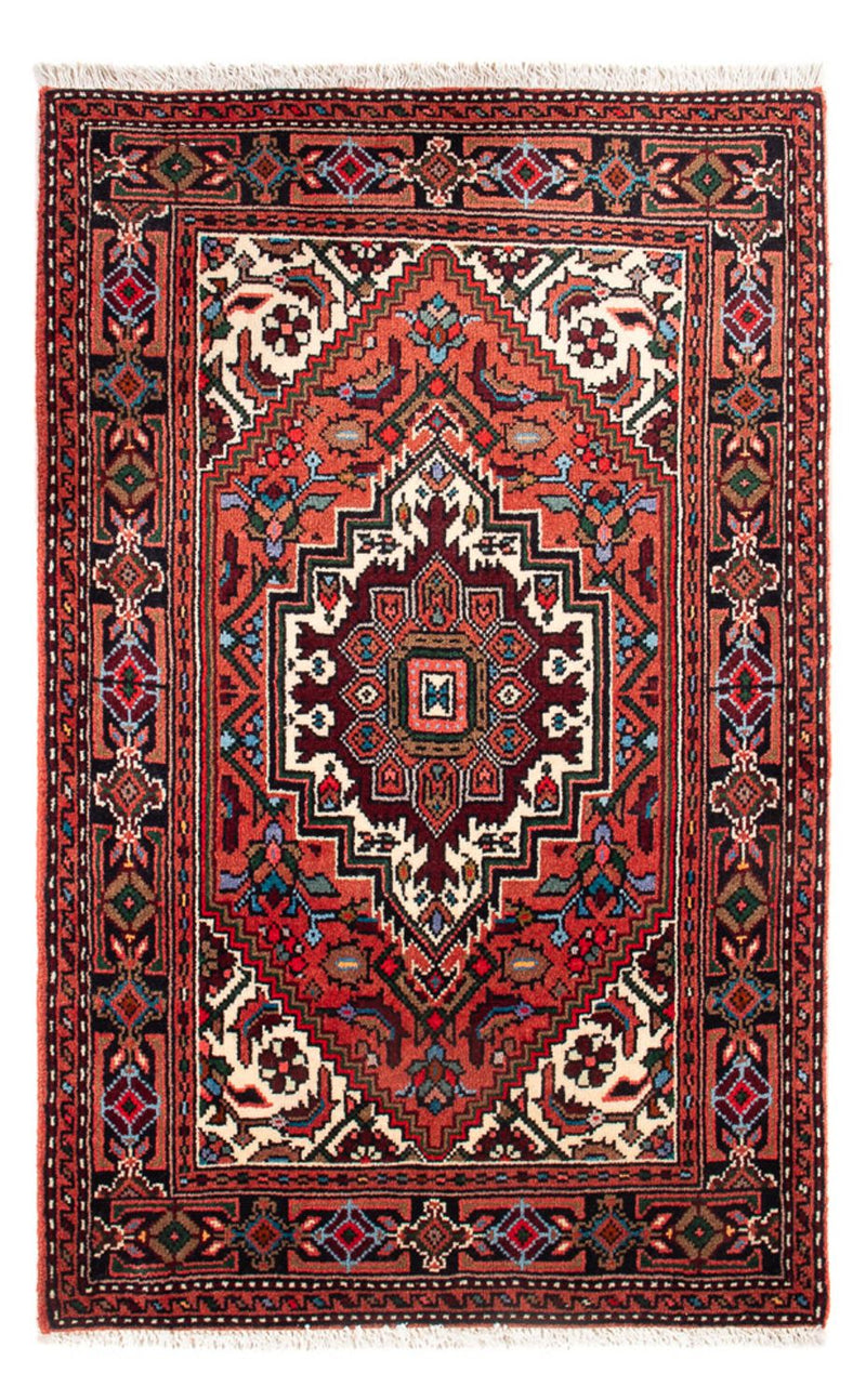 Persisk tæppe - Nomadisk - 86 x 53 cm - rød