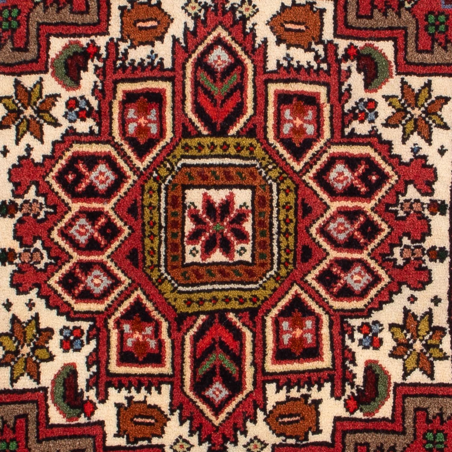 Persisk tæppe - Nomadisk - 90 x 61 cm - rød