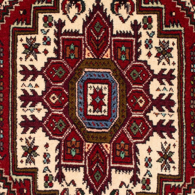 Persisk tæppe - Nomadisk - 102 x 60 cm - creme
