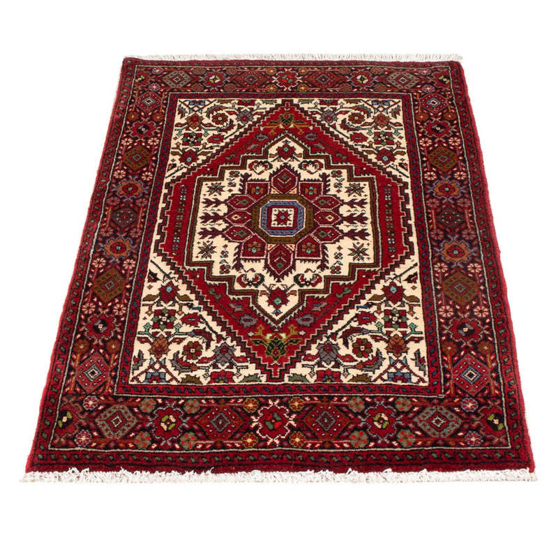 Persisk tæppe - Nomadisk - 102 x 60 cm - creme