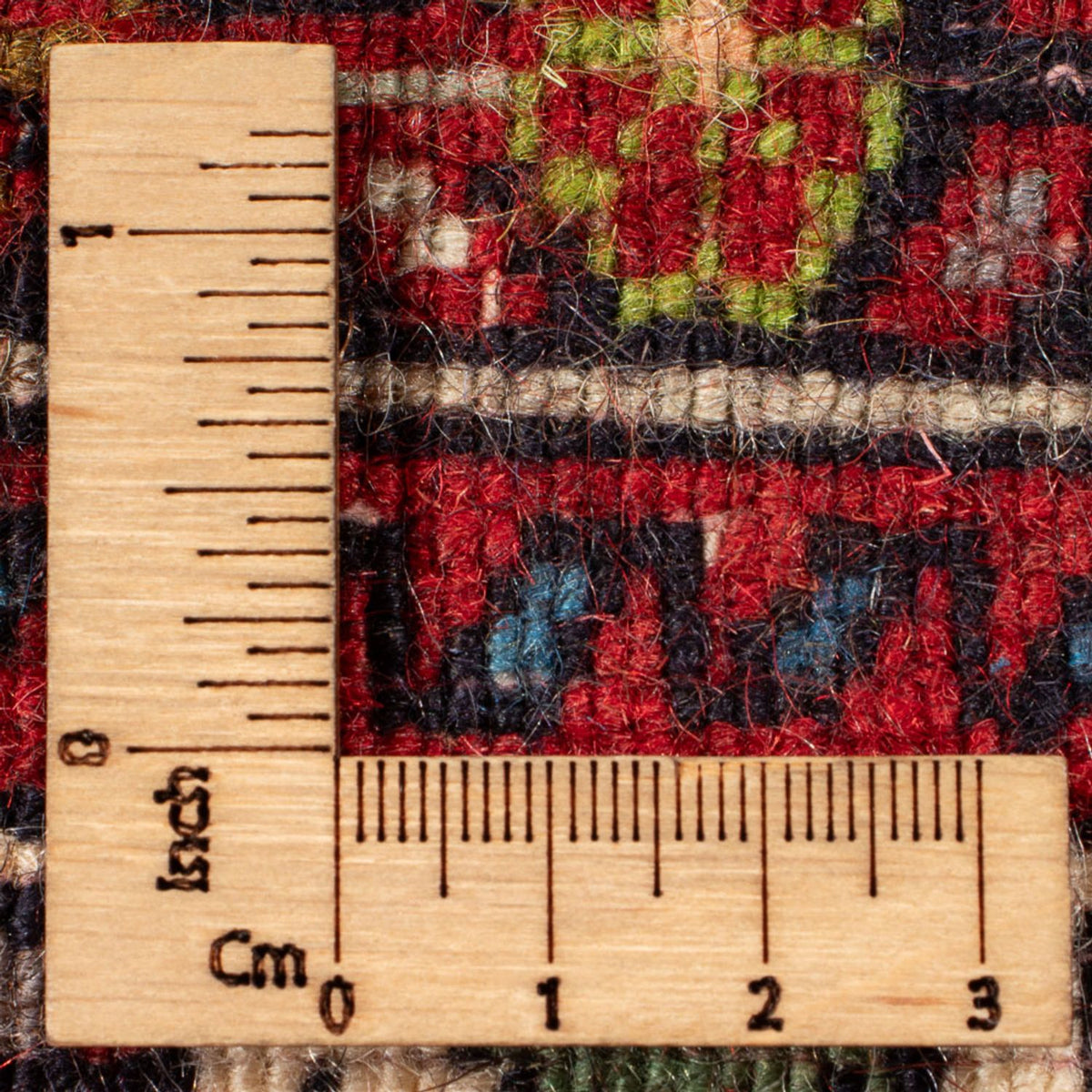 Persisk tæppe - Nomadisk - 102 x 60 cm - creme