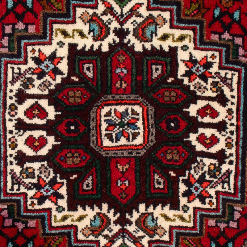 Persisk tæppe - Nomadisk - 90 x 60 cm - rød