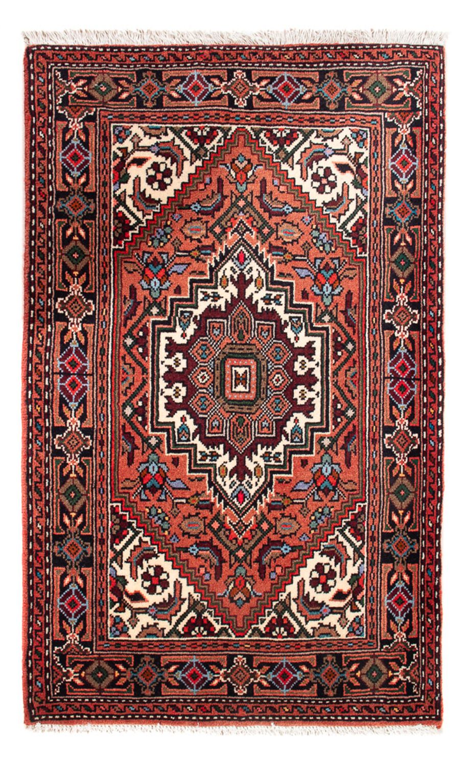 Persisk tæppe - Nomadisk - 88 x 55 cm - rød
