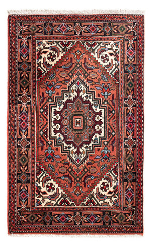 Persisk tæppe - Nomadisk - 88 x 55 cm - rød