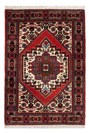 Persisk tæppe - Nomadisk - 90 x 60 cm - rød