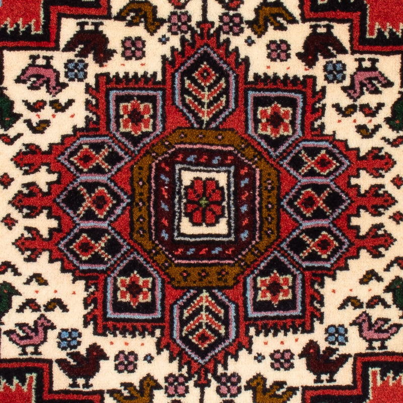 Persisk tæppe - Nomadisk - 90 x 60 cm - rød