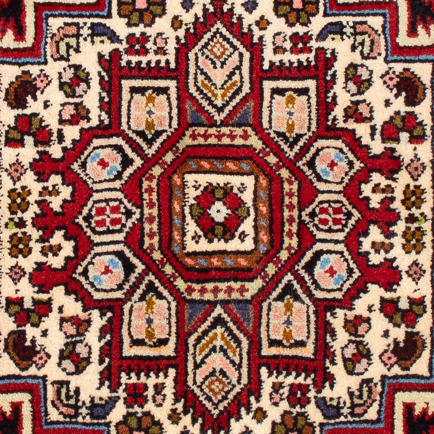 Persisk tæppe - Nomadisk - 100 x 57 cm - rød