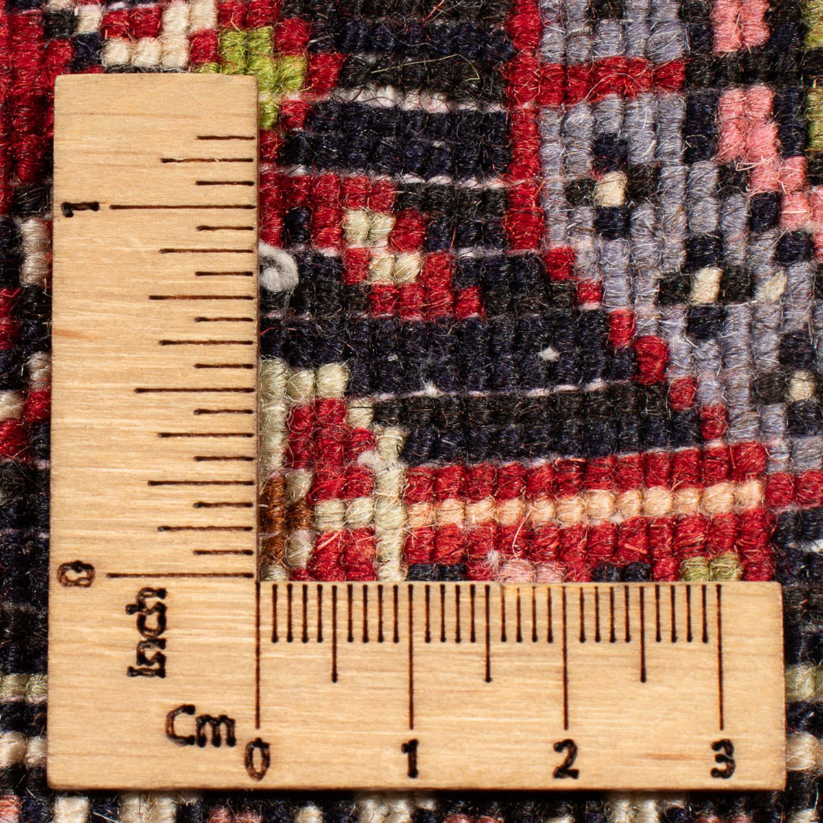 Persisk tæppe - Nomadisk - 100 x 57 cm - rød