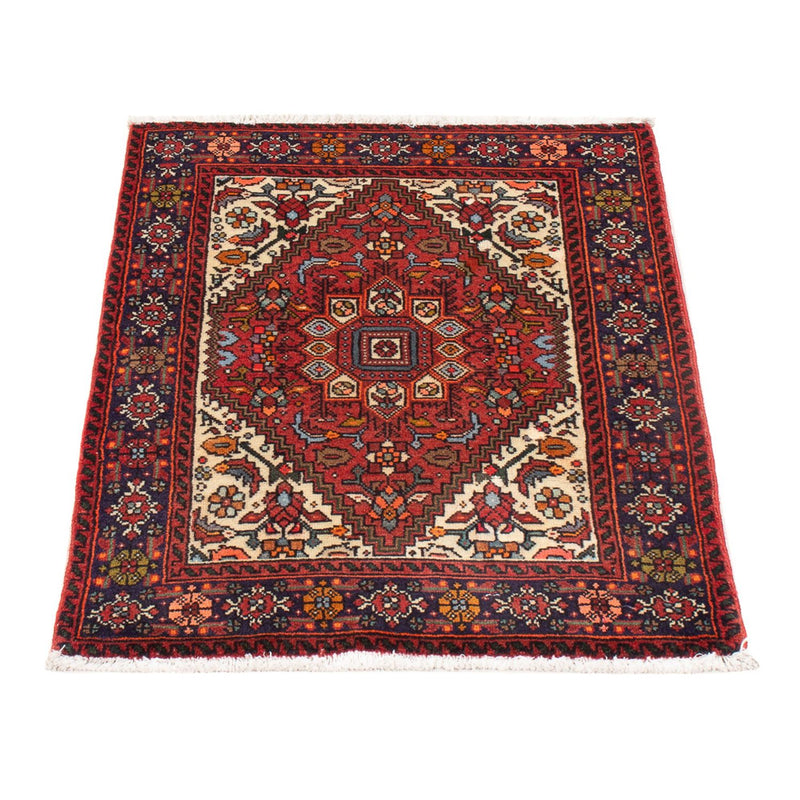 Persisk tæppe - Nomadisk - 73 x 51 cm - creme
