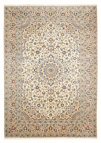 Persisk tæppe - Keshan - 299 x 212 cm - creme