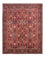 Persisk tæppe - Bijar - Royal - 246 x 197 cm - bordeaux rød