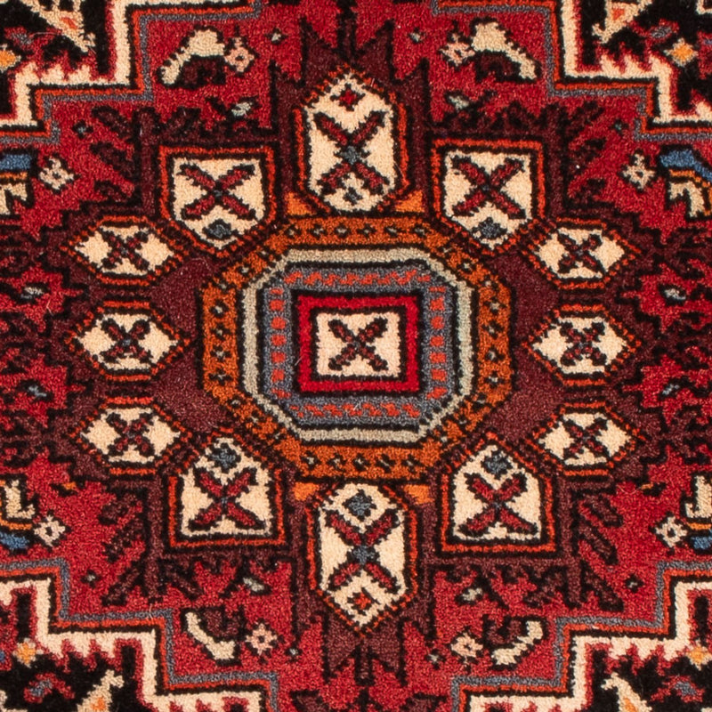 Persisk tæppe - Nomadisk - 60 x 40 cm - rød