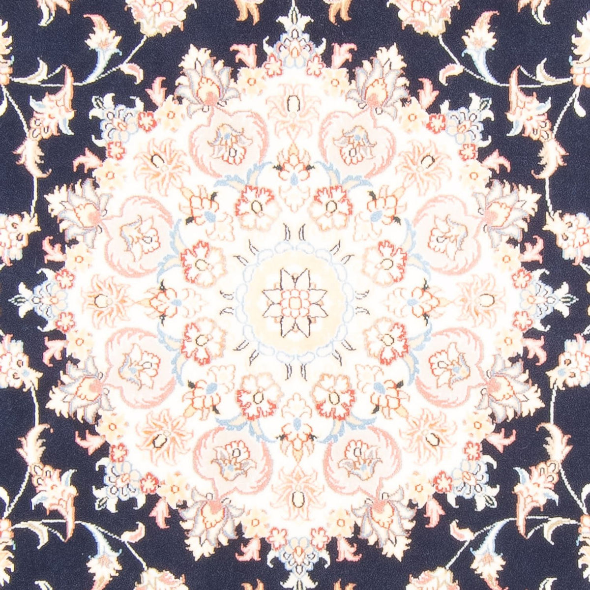 Persisk tæppe - Tabriz - Royal - 235 x 170 cm - mørkeblå