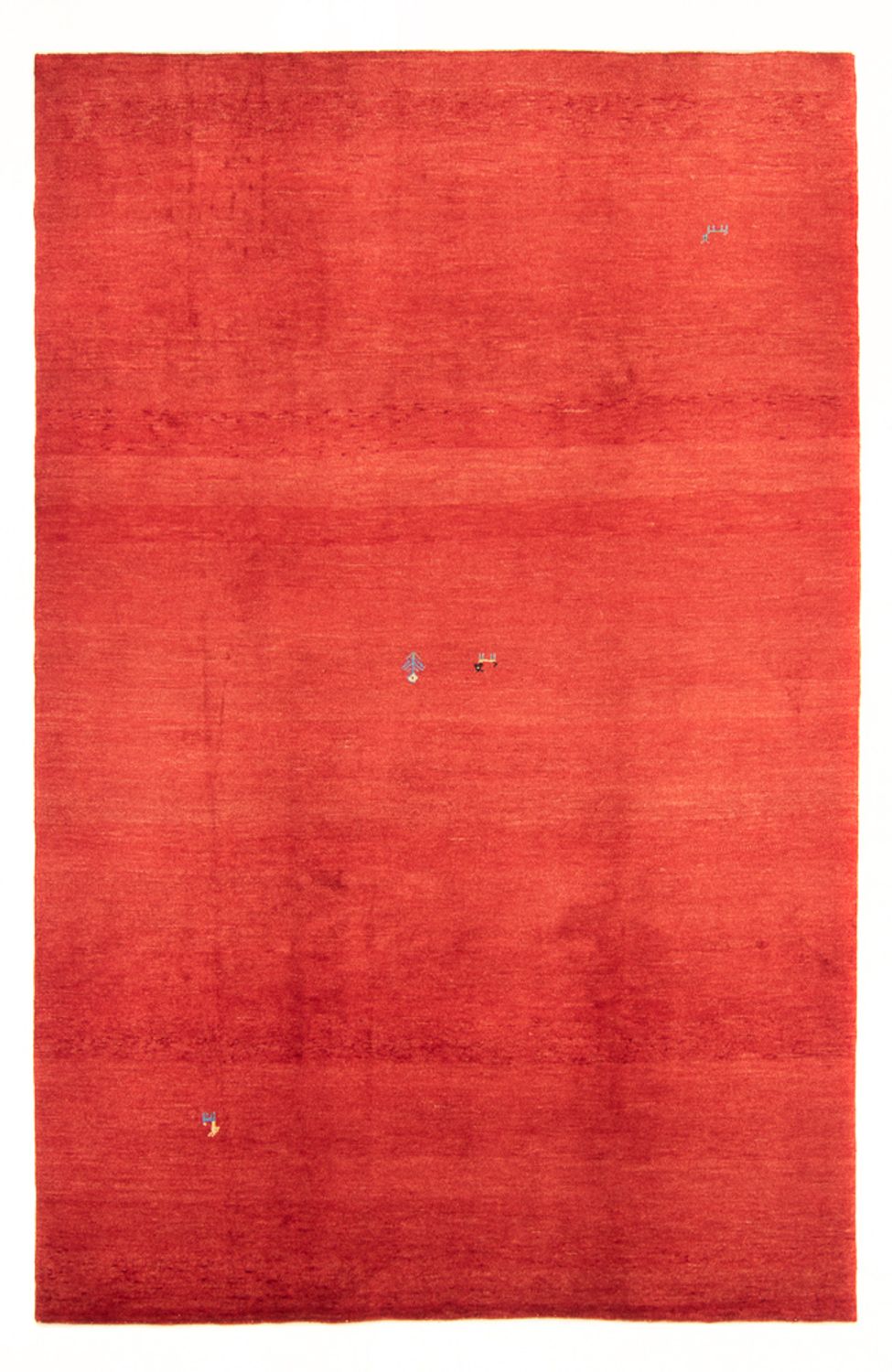 Gabbeh-tæppe - Persisk - 293 x 197 cm - rød