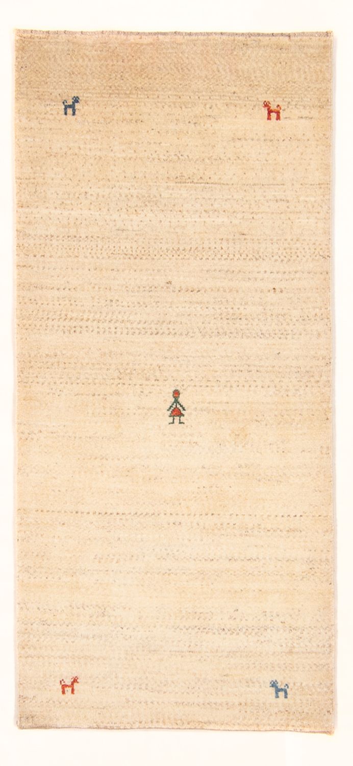 Gabbeh-tæppe - Persisk - 171 x 82 cm - creme