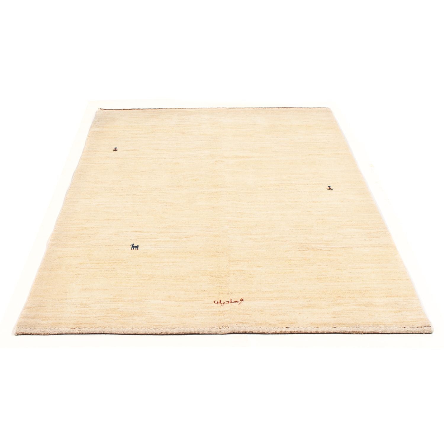 Gabbeh-tæppe - Persisk - 192 x 127 cm - creme