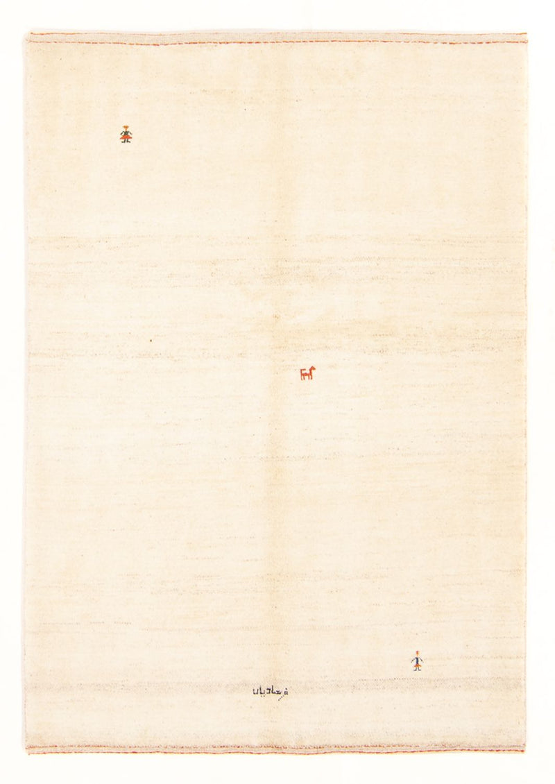 Gabbeh-tæppe - Persisk - 187 x 140 cm - creme