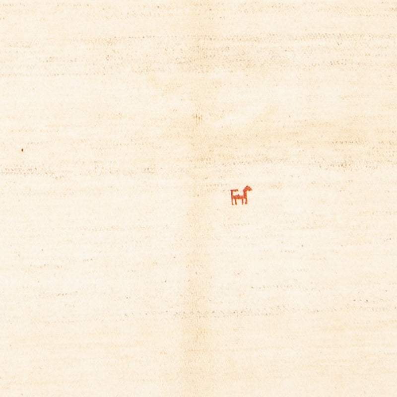 Gabbeh-tæppe - Persisk - 187 x 140 cm - creme