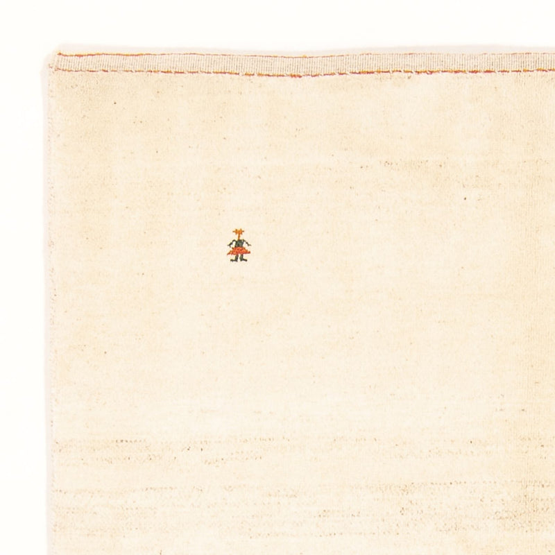Gabbeh-tæppe - Persisk - 187 x 140 cm - creme