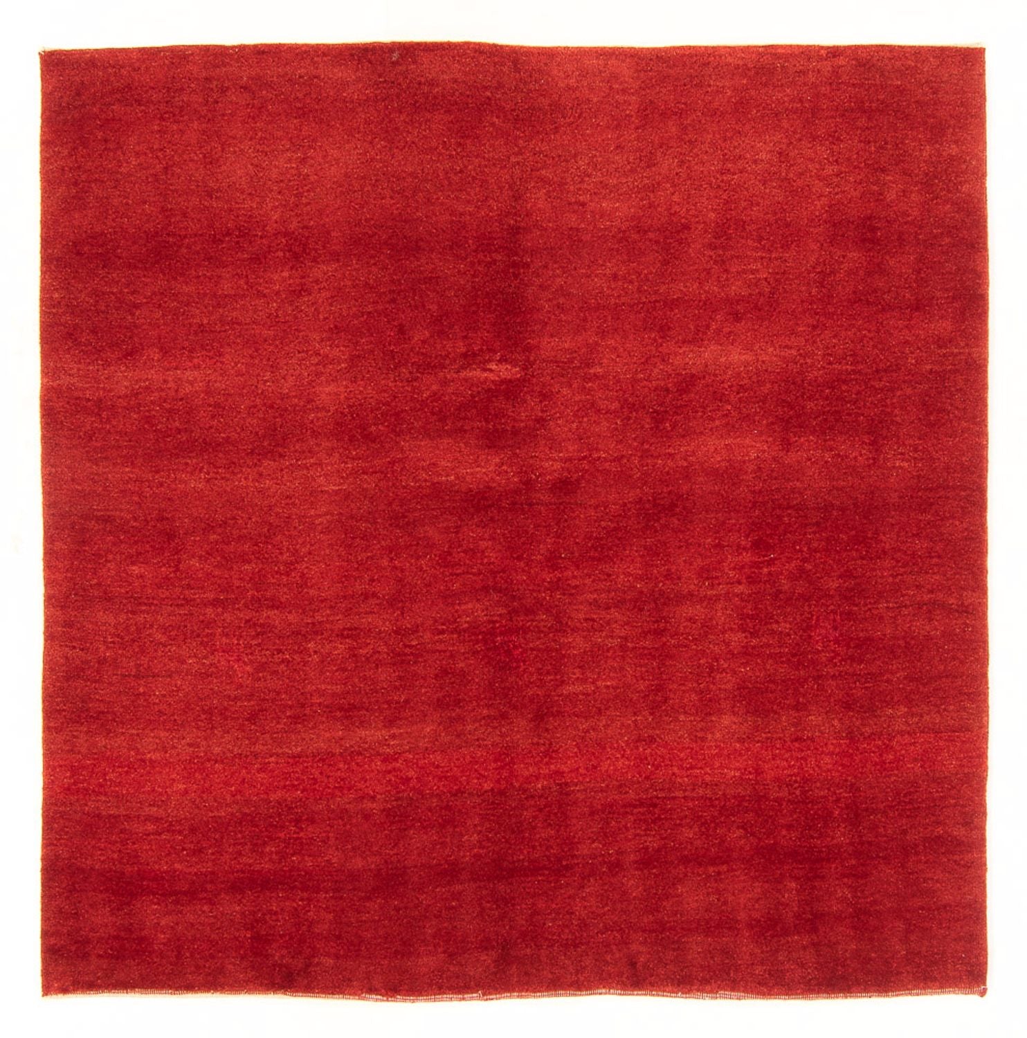 Gabbeh-tæppe - Persisk firkantet  - 168 x 168 cm - rød
