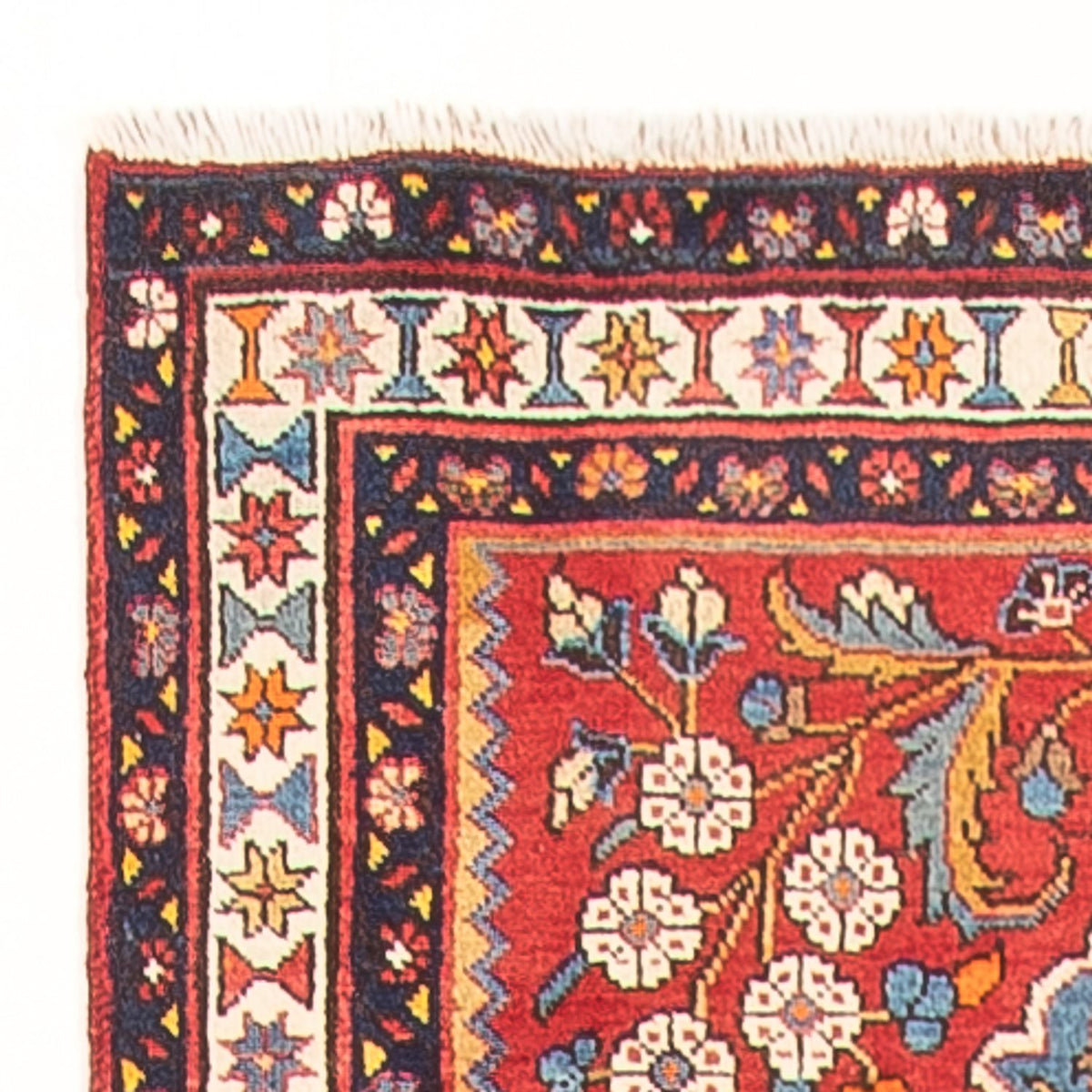 Løber Persisk tæppe - Nomadisk - 422 x 113 cm - creme